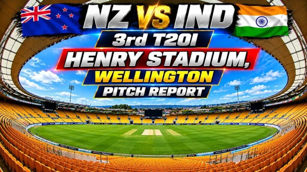 NZ vs IND 3rd T20I 2026 Pitch Report