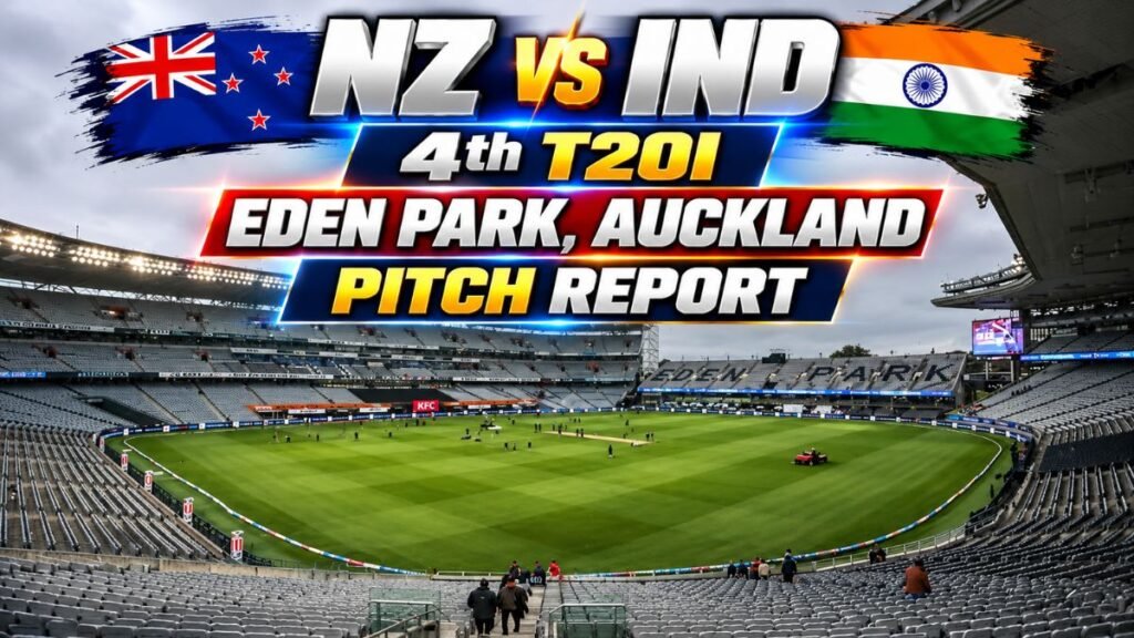 NZ vs IND 4th T20I pitch report