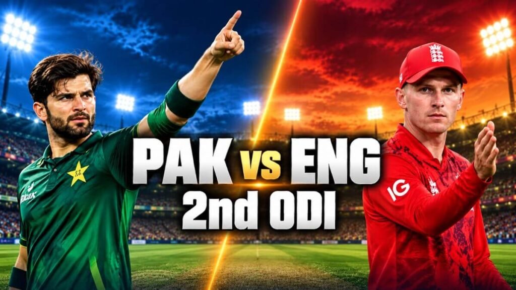 PAK vs ENG 2nd ODI 2026 Umpires and Commentators list