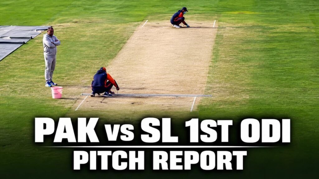 PAK vs SL 1st ODI 2026 Pitch Report