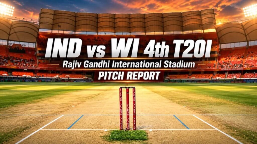 Rajiv Gandhi International Stadium Pitch Report