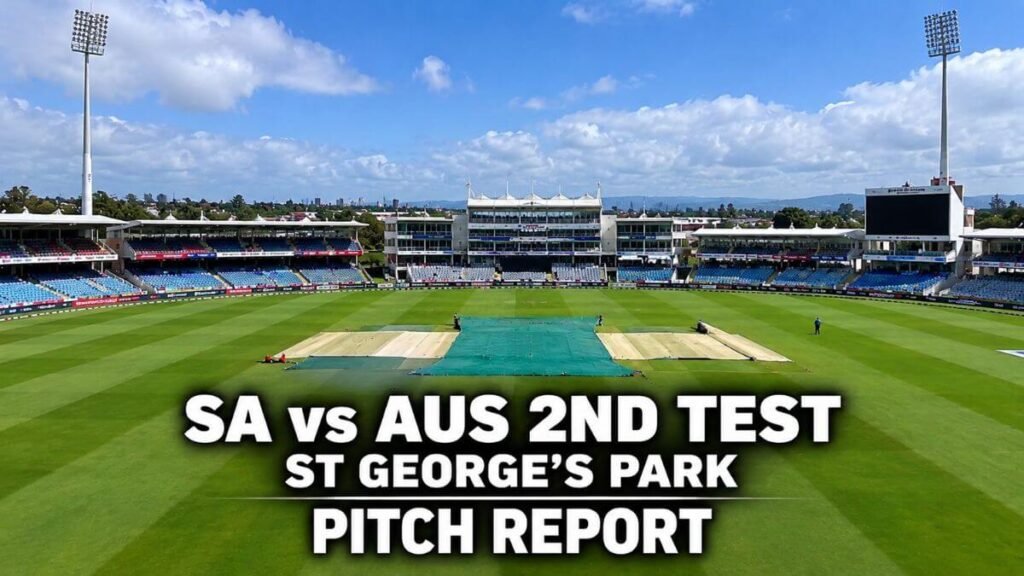 SA vs AUS 2nd Test 2026 Pitch Report