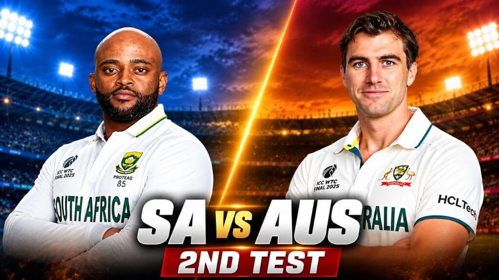 SA vs AUS 2nd Test Match 2026 Umpires and commentators list