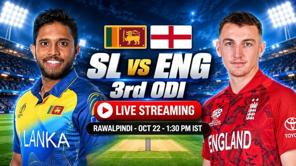 SL vs ENG 3rd Match 2026: List of Umpires, Match Referee and Commentators Today’s Match SL vs ENG 3rd Match 2026 umpires and commentators List (
